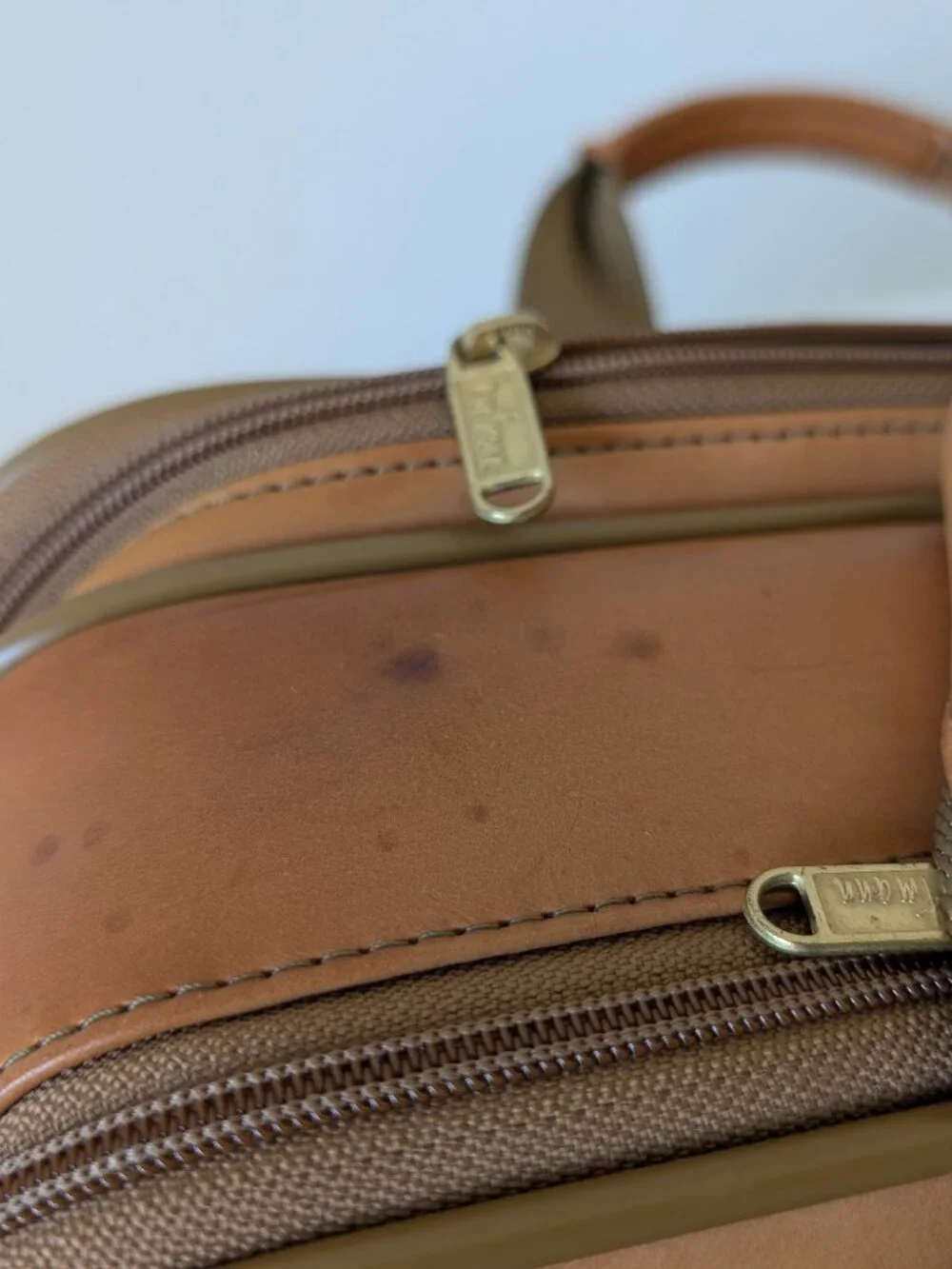 Hartmann Belting Leather Briefcase or Computer Case, Dual Compartment